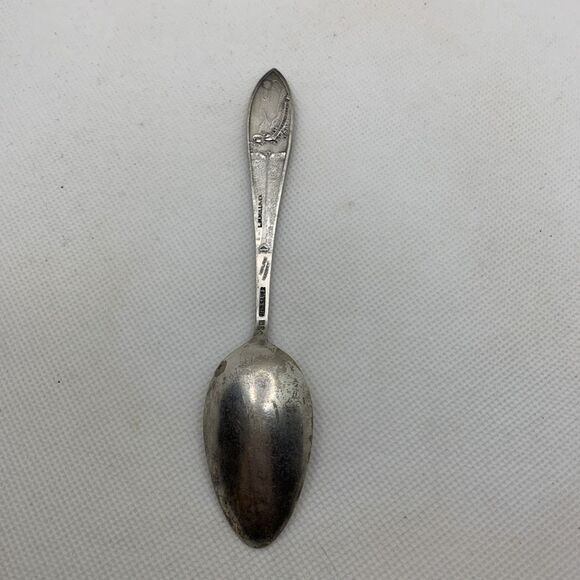 Souvenir Spoon Lookout Inn Chattanooga, TN Lookout Mountain Silver - Picture 3 of 7